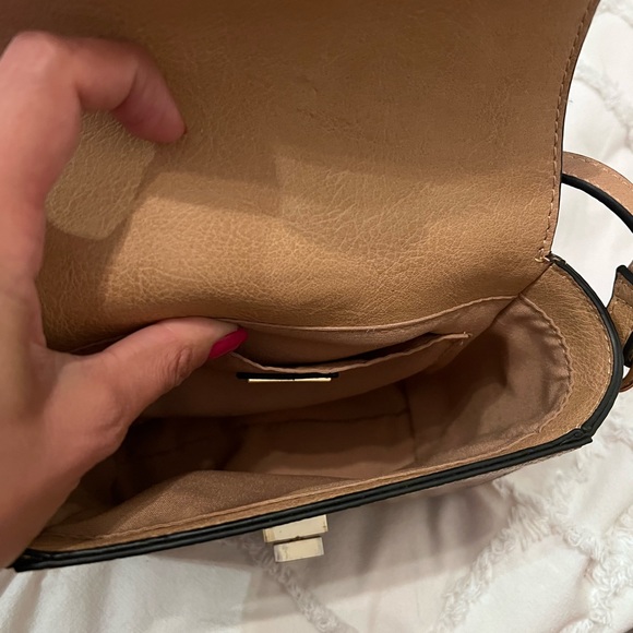 ALDO SNAKE PRINT COLOR BLOCK CROSSBODY BAG - Picture 2 of 6